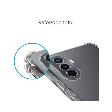 Funda Silicona Antigolpes Transparente para Huawei Nova Y70