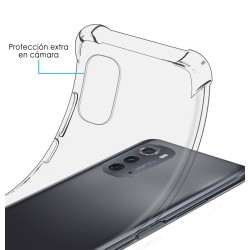 Funda Silicona Antigolpes Transparente para Motorola Moto Edge 30 5G 2