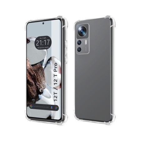 Funda Silicona Antigolpes Transparente para Xiaomi 12T / 12T Pro 5G