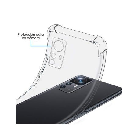 Funda Silicona Antigolpes Transparente para Xiaomi 12T / 12T Pro 5G