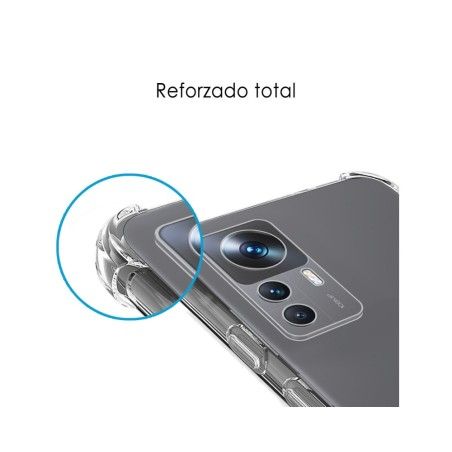 Funda Silicona Antigolpes Transparente para Xiaomi 12T / 12T Pro 5G