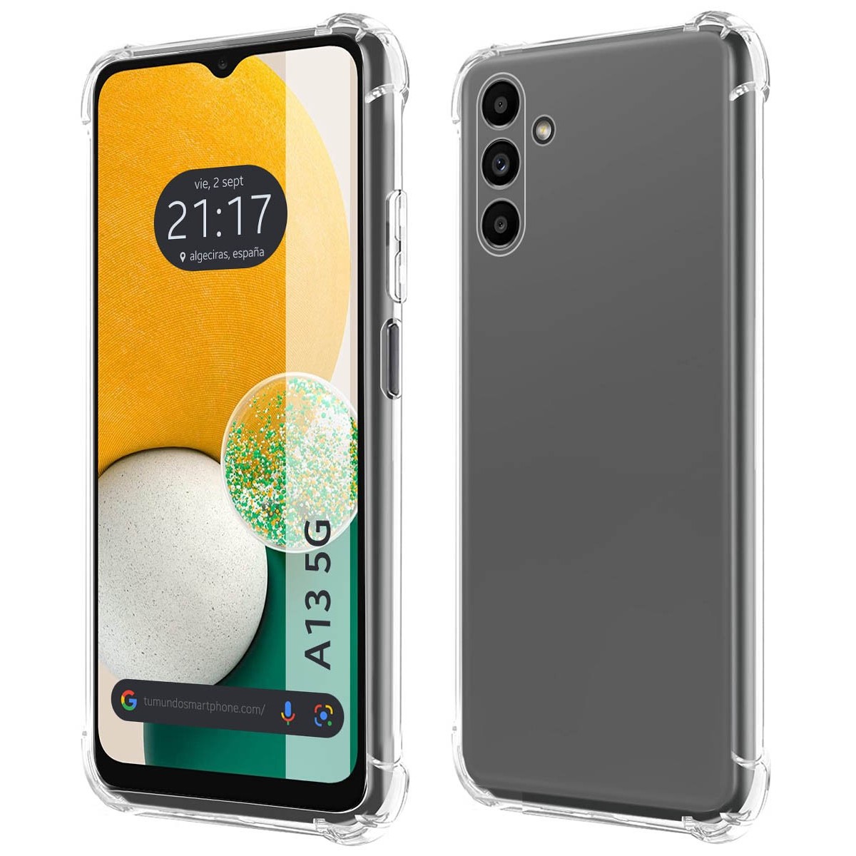 Funda Silicona Antigolpes Transparente para Samsung Galaxy A13 5G