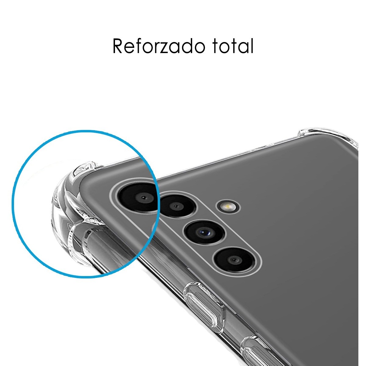 Funda Silicona Antigolpes Transparente para Samsung Galaxy A13 5G