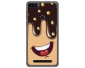 Funda Gel Tpu para Leagoo Kiicaa Power Diseño Helado Chocolate Dibujos