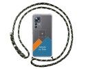 Personaliza tu Funda Colgante Transparente para Xiaomi 12T / 12T Pro 5G con Cordon Verde / Dorado Dibujo Personalizada