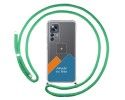 Personaliza tu Funda Colgante Transparente para Xiaomi 12T / 12T Pro 5G con Cordon Verde Agua Dibujo Personalizada