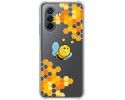 Funda Silicona Antigolpes para Huawei Nova Y70 diseño Abeja Dibujos