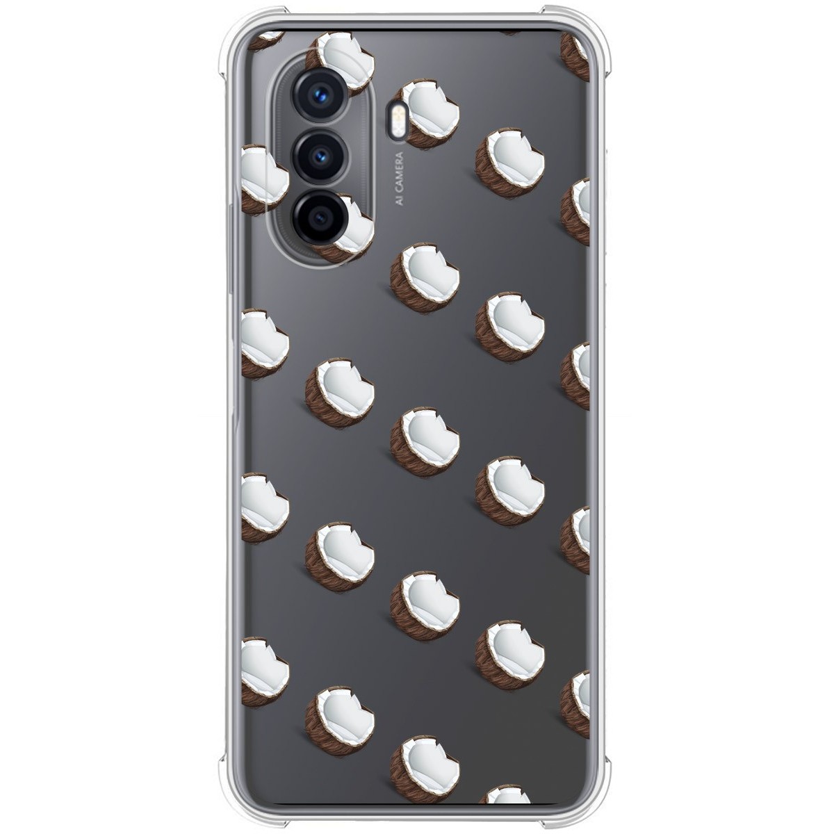 Funda Silicona Antigolpes para Huawei Nova Y70 diseño Cocos Dibujos