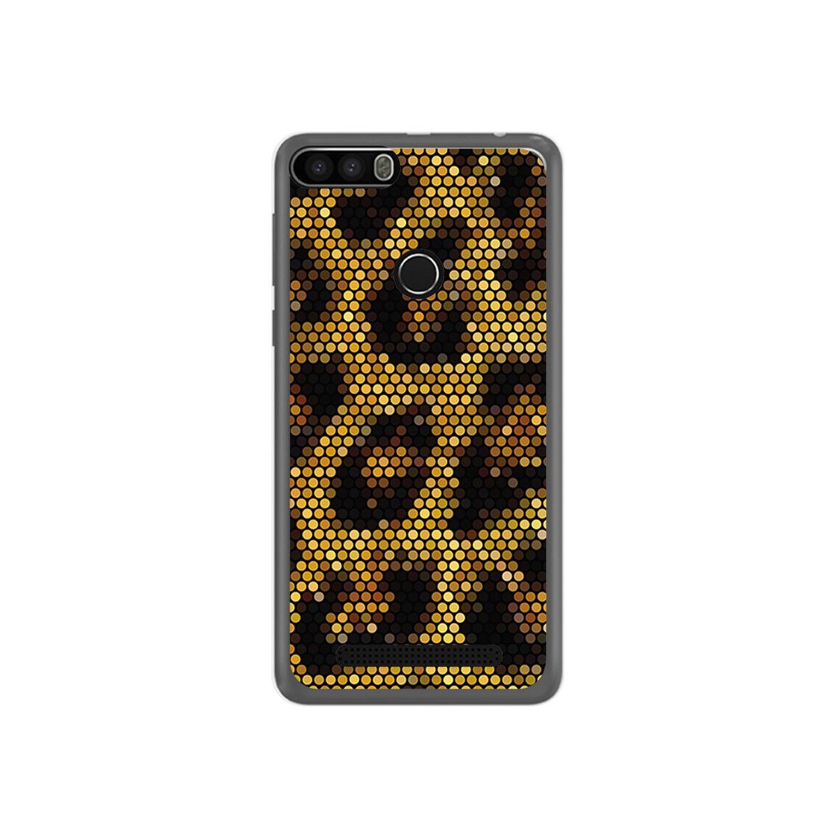 Funda Gel Tpu para Leagoo Kiicaa Power Diseño Leopardo Dibujos