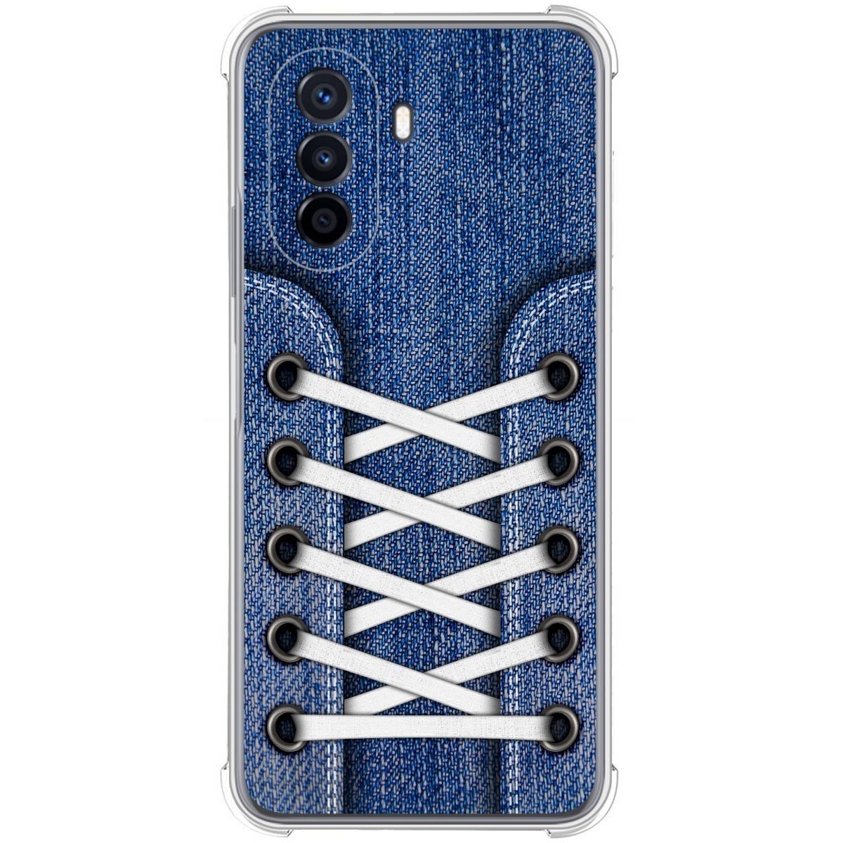Funda Silicona Antigolpes para Huawei Nova Y70 diseño Zapatillas 01 Dibujos