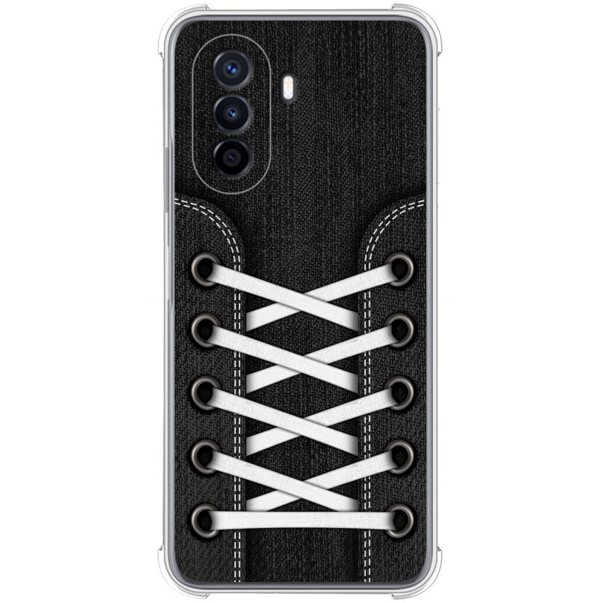 Funda Silicona Antigolpes para Huawei Nova Y70 diseño Zapatillas 02 Dibujos