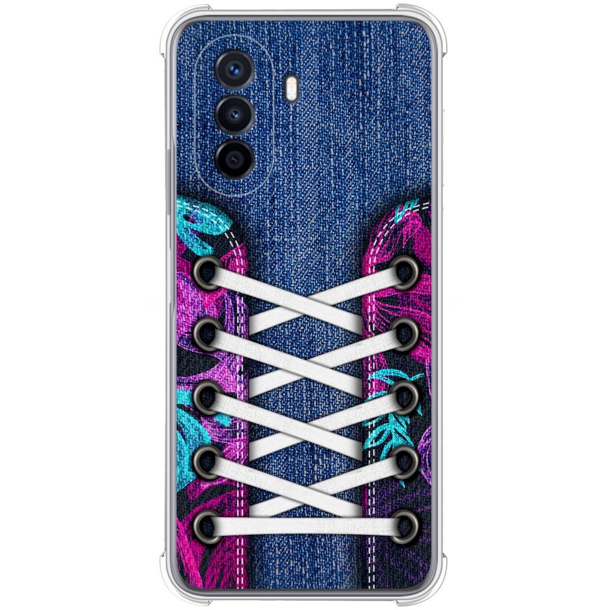 Funda Silicona Antigolpes para Huawei Nova Y70 diseño Zapatillas 06 Dibujos