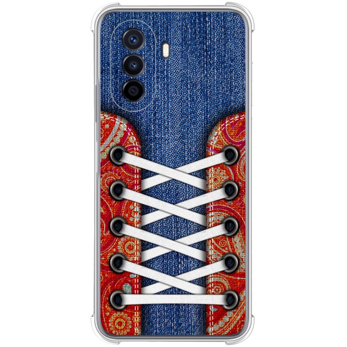 Funda Silicona Antigolpes para Huawei Nova Y70 diseño Zapatillas 11 Dibujos