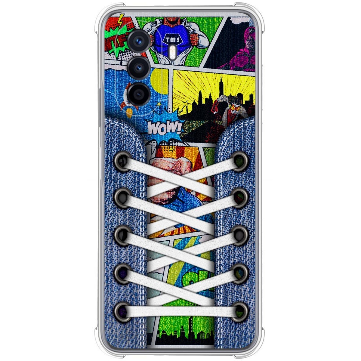 Funda Silicona Antigolpes para Huawei Nova Y70 diseño Zapatillas 14 Dibujos