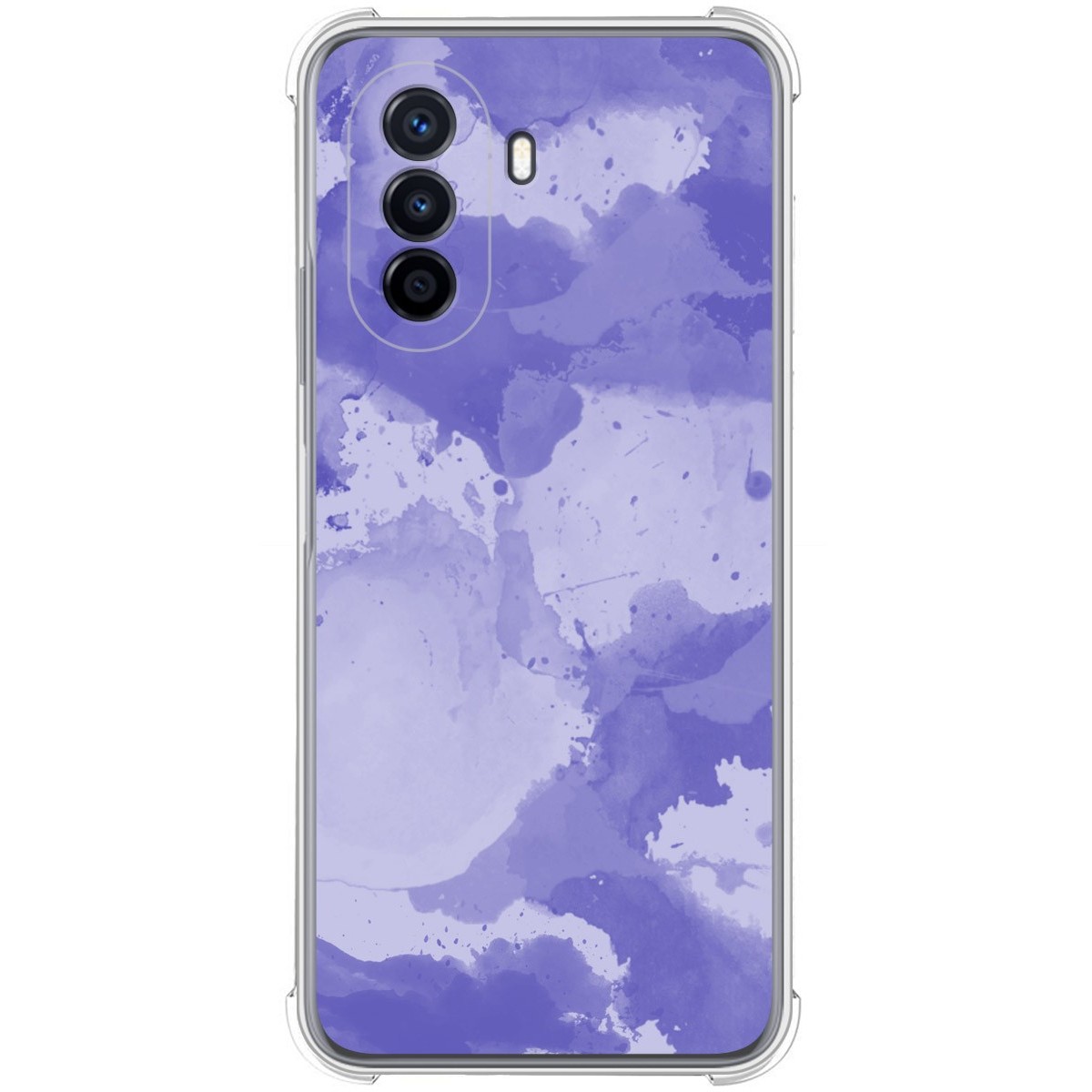 Funda Silicona Antigolpes para Huawei Nova Y70 diseño Acuarela 01 Dibujos