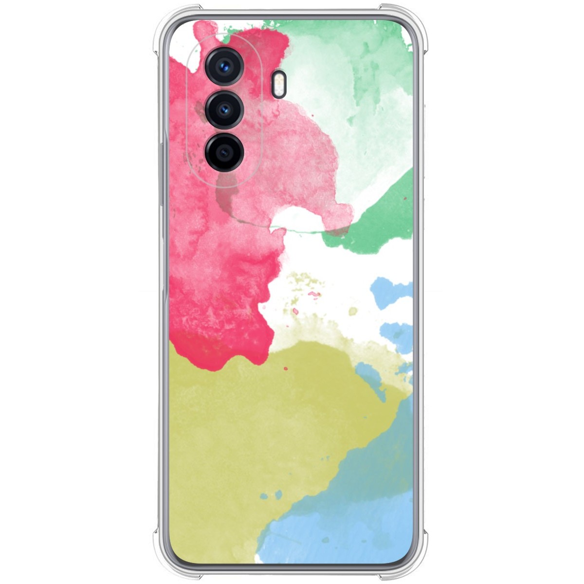 Funda Silicona Antigolpes para Huawei Nova Y70 diseño Acuarela 02 Dibujos