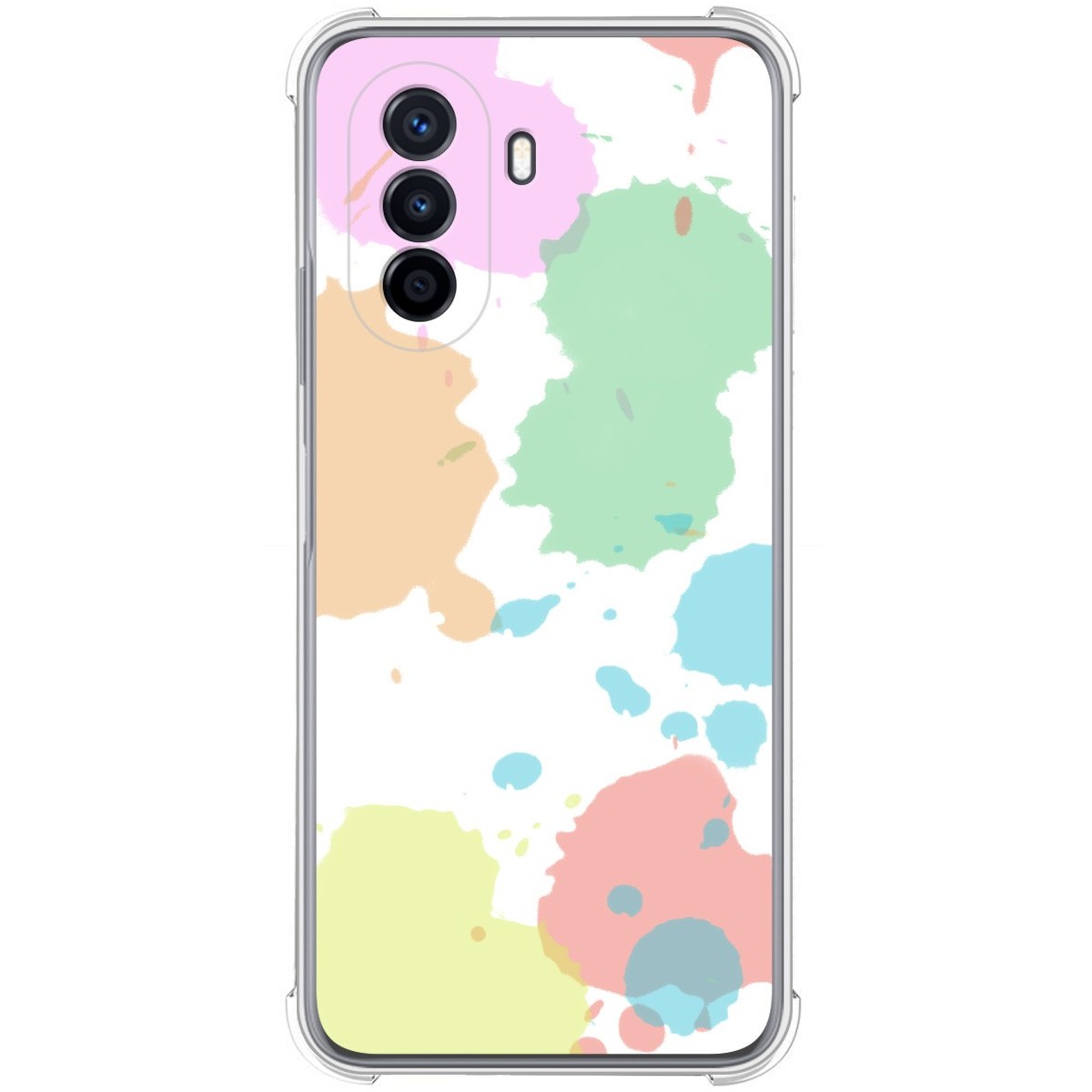 Funda Silicona Antigolpes para Huawei Nova Y70 diseño Acuarela 05 Dibujos