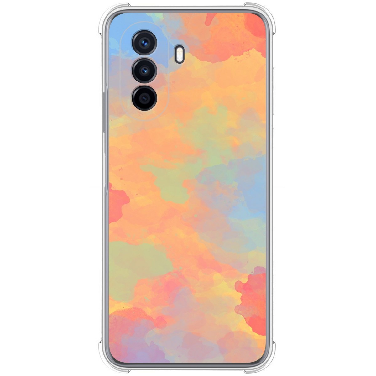 Funda Silicona Antigolpes para Huawei Nova Y70 diseño Acuarela 08 Dibujos