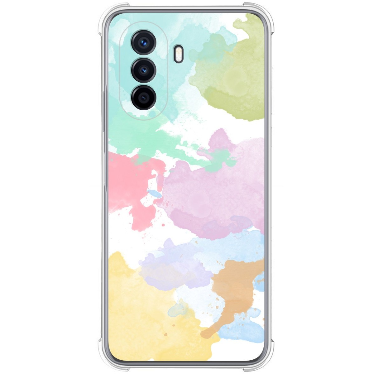 Funda Silicona Antigolpes para Huawei Nova Y70 diseño Acuarela 11 Dibujos