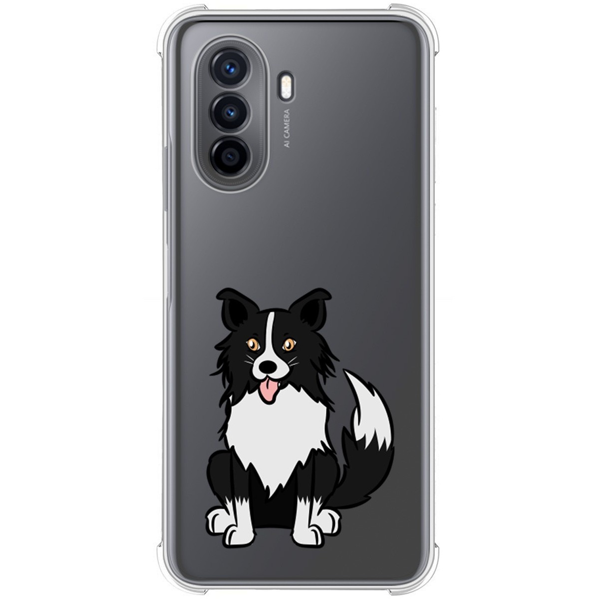 Funda Silicona Antigolpes para Huawei Nova Y70 diseño Perros 01 Dibujos