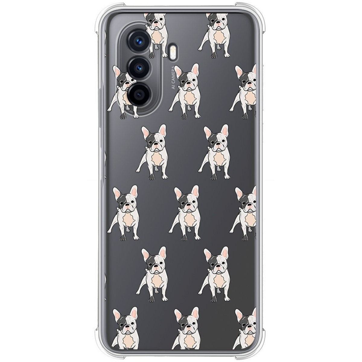 Funda Silicona Antigolpes para Huawei Nova Y70 diseño Perros 12 Dibujos
