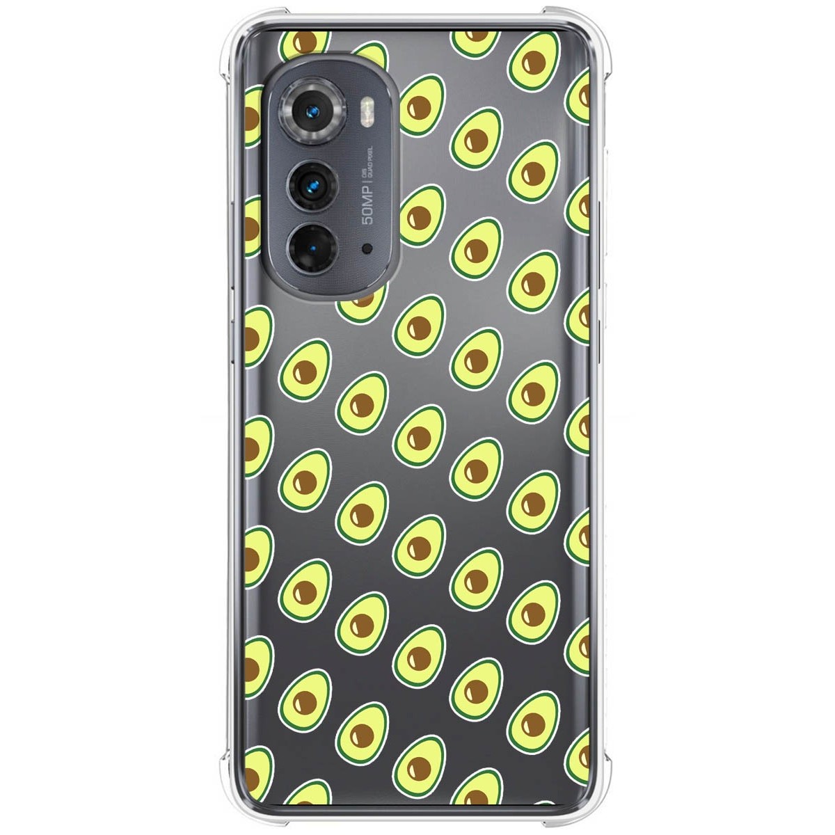 Funda Silicona Antigolpes para Motorola Moto Edge 30 5G diseño Aguacate Dibujos