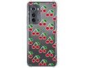 Funda Silicona Antigolpes para Motorola Moto Edge 30 5G diseño Cerezas Dibujos
