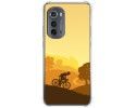 Funda Silicona Antigolpes para Motorola Moto Edge 30 5G diseño Ciclista Dibujos