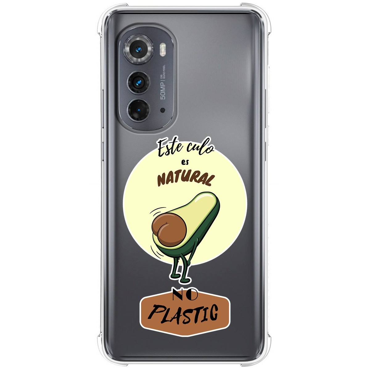 Funda Silicona Antigolpes para Motorola Moto Edge 30 5G diseño Culo Natural Dibujos