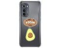 Funda Silicona Antigolpes para Motorola Moto Edge 30 5G diseño Vegan Life Dibujos