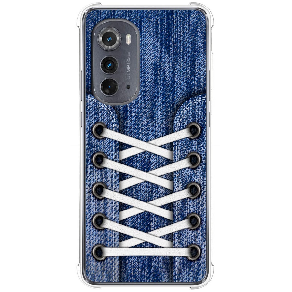 Funda Silicona Antigolpes para Motorola Moto Edge 30 5G diseño Zapatillas 01 Dibujos