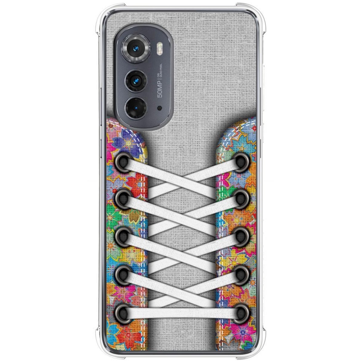 Funda Silicona Antigolpes para Motorola Moto Edge 30 5G diseño Zapatillas 04 Dibujos