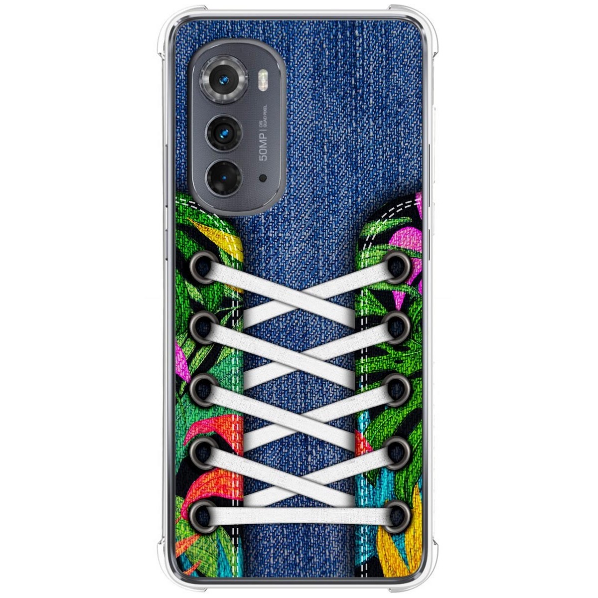 Funda Silicona Antigolpes para Motorola Moto Edge 30 5G diseño Zapatillas 13 Dibujos