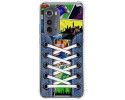 Funda Silicona Antigolpes para Motorola Moto Edge 30 5G diseño Zapatillas 14 Dibujos