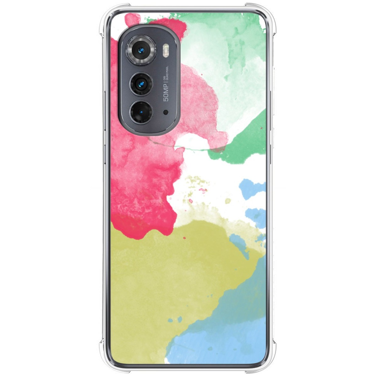 Funda Silicona Antigolpes para Motorola Moto Edge 30 5G diseño Acuarela 02 Dibujos