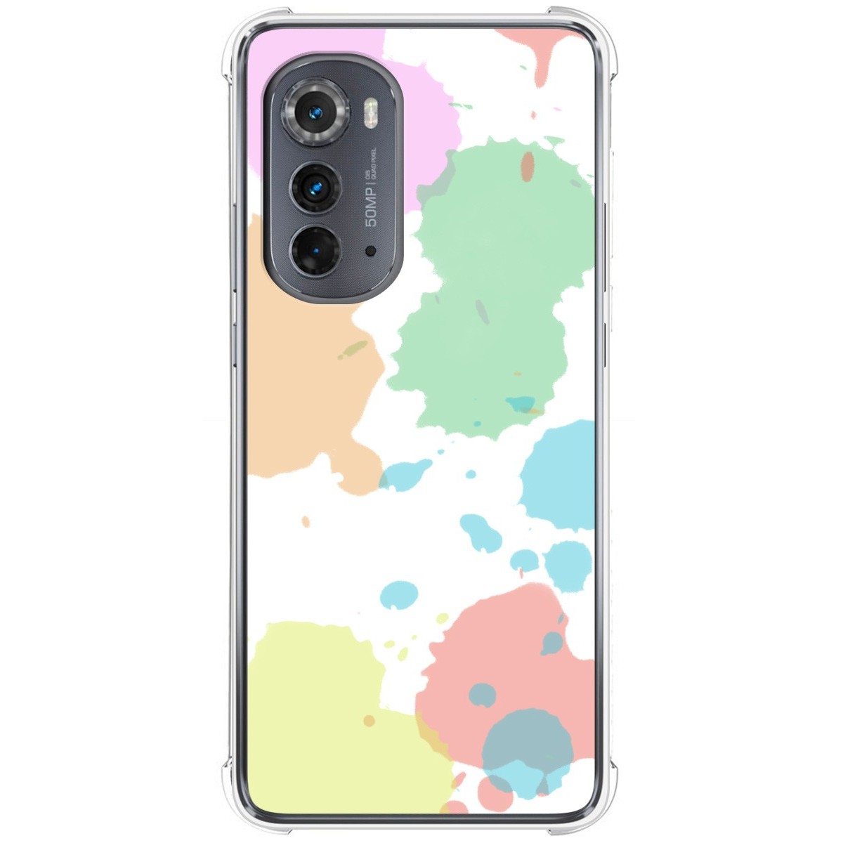 Funda Silicona Antigolpes para Motorola Moto Edge 30 5G diseño Acuarela 05 Dibujos