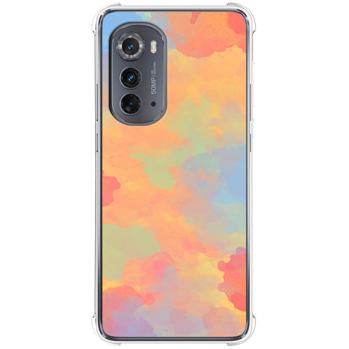 Funda Silicona Antigolpes para Motorola Moto Edge 30 5G diseño Acuarela 08 Dibujos