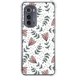 Funda Silicona Antigolpes para Motorola Moto Edge 30 5G diseño Flores 01 Dibujos