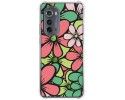 Funda Silicona Antigolpes para Motorola Moto Edge 30 5G diseño Flores 02 Dibujos