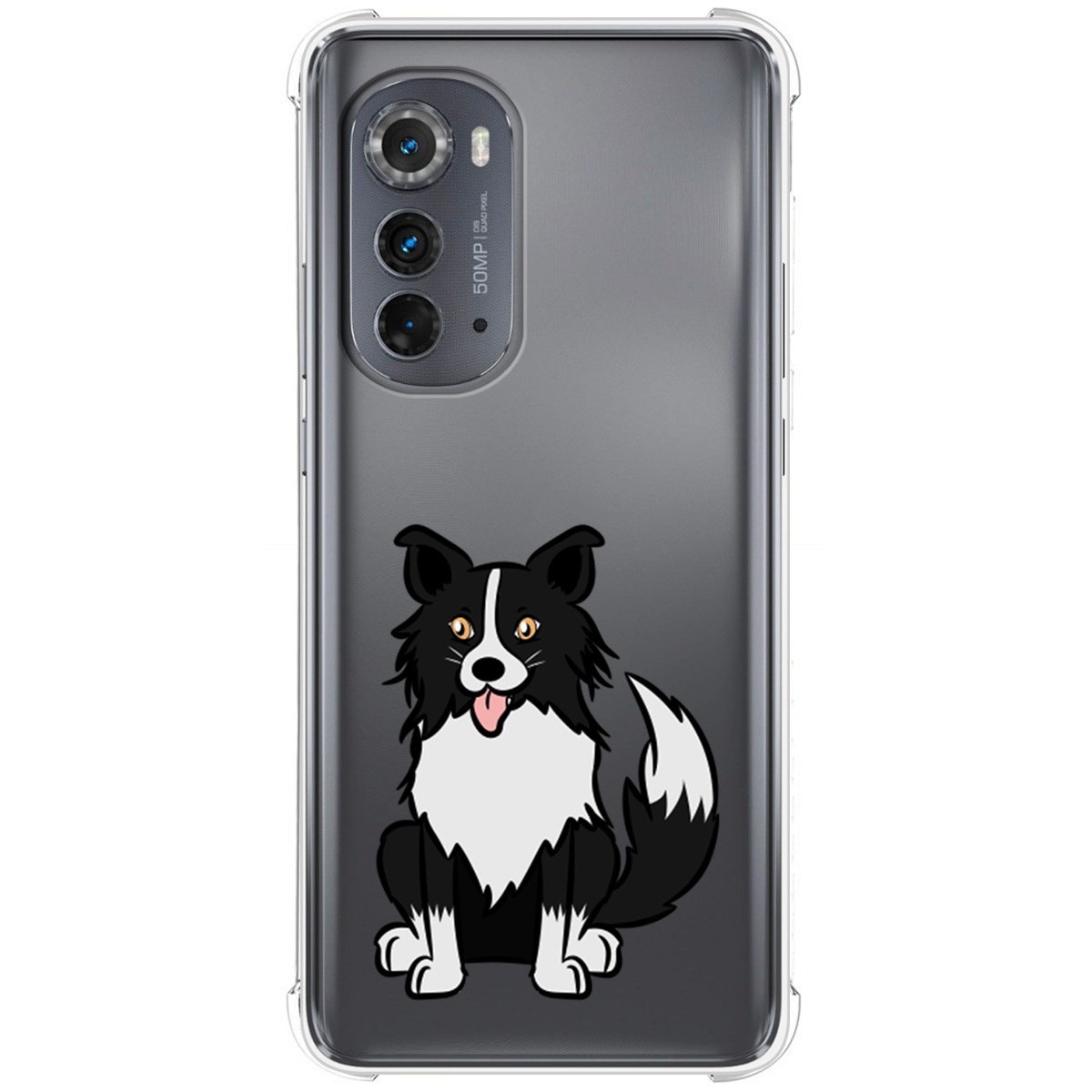 Funda Silicona Antigolpes para Motorola Moto Edge 30 5G diseño Perros 01 Dibujos