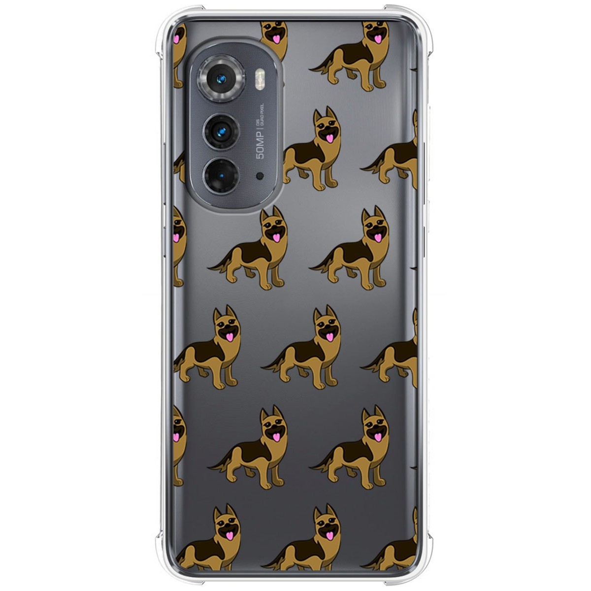 Funda Silicona Antigolpes para Motorola Moto Edge 30 5G diseño Perros 09 Dibujos