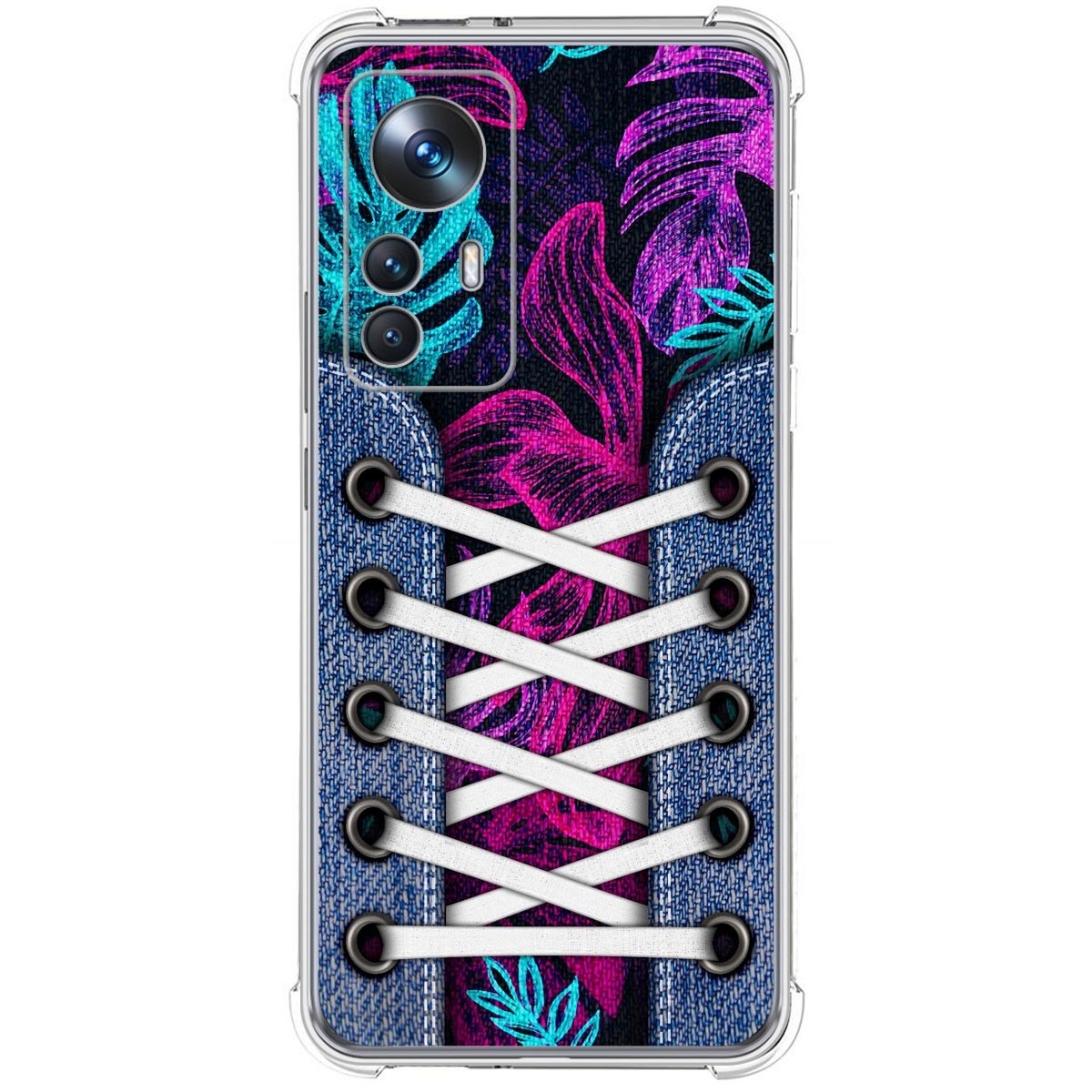 Funda Silicona Antigolpes para Xiaomi 12T / 12T Pro 5G diseño Zapatillas 07 Dibujos