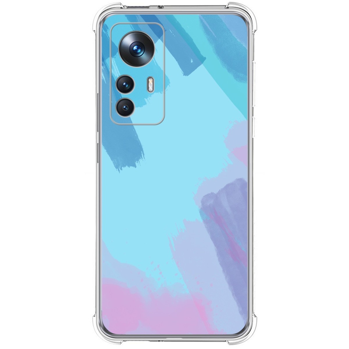 Funda Silicona Antigolpes para Xiaomi 12T / 12T Pro 5G diseño Acuarela 10 Dibujos