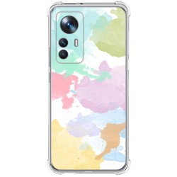 Funda Silicona Antigolpes para Xiaomi 12T / 12T Pro 5G diseño Acuarela 11 Dibujos