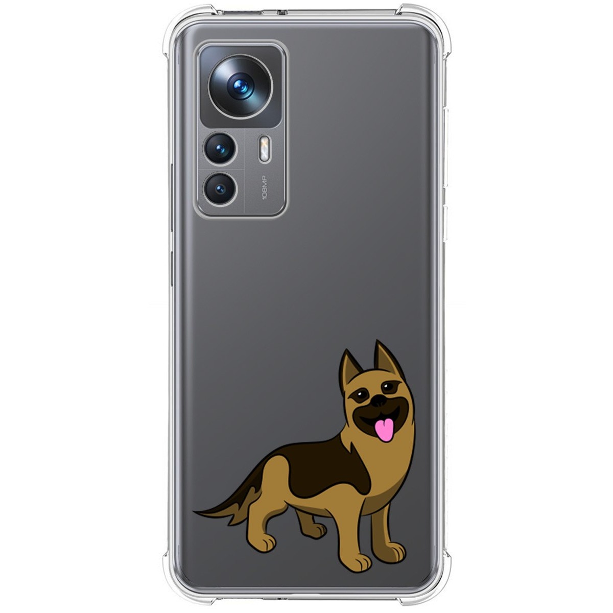 Funda Silicona Antigolpes para Xiaomi 12T / 12T Pro 5G diseño Perros 03 Dibujos
