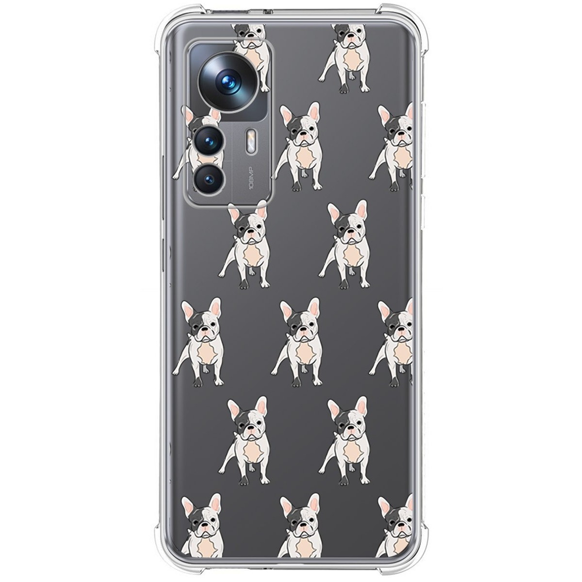 Funda Silicona Antigolpes para Xiaomi 12T / 12T Pro 5G diseño Perros 12 Dibujos