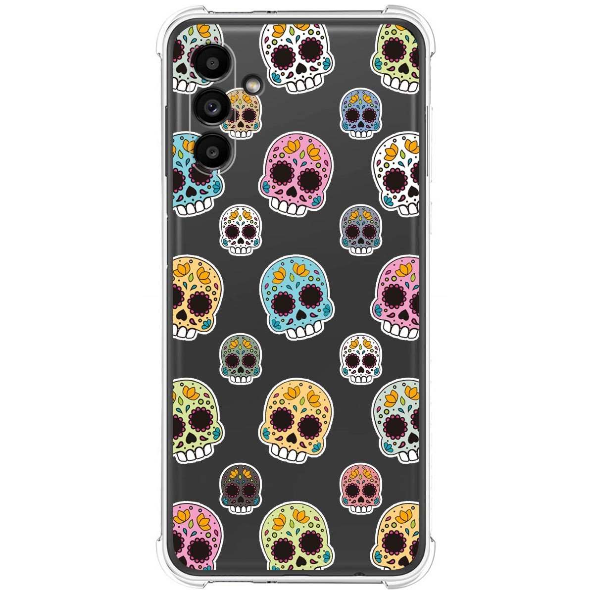 Funda Silicona Antigolpes para Samsung Galaxy A13 5G diseño Catrina Dibujos