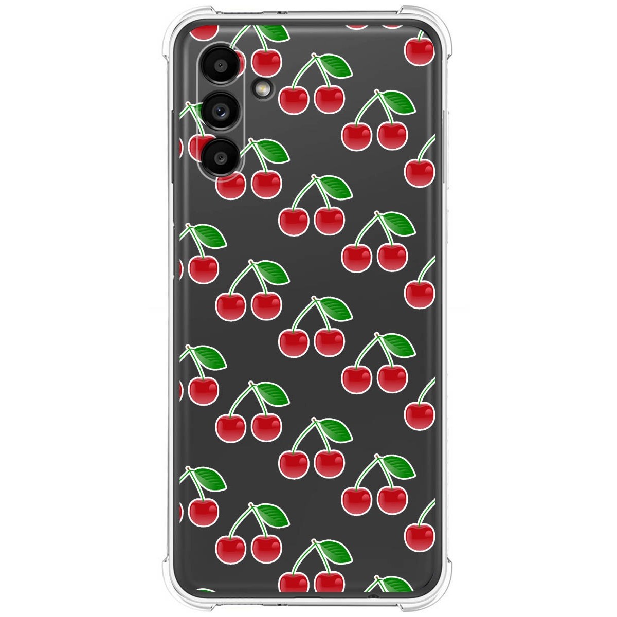 Funda Silicona Antigolpes para Samsung Galaxy A13 5G diseño Cerezas Dibujos
