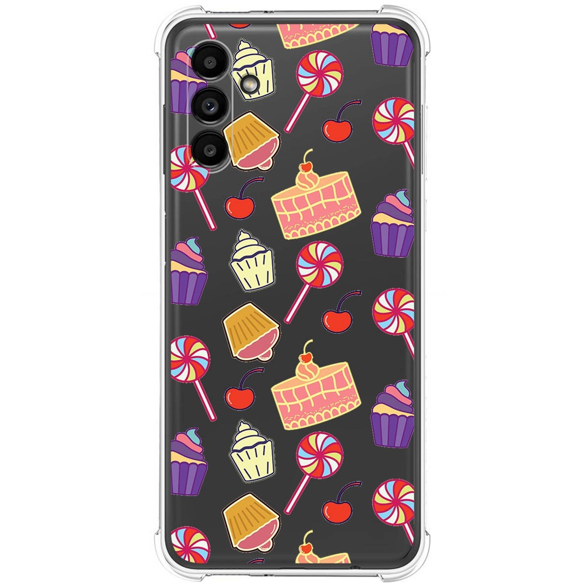 Funda Silicona Antigolpes para Samsung Galaxy A13 5G diseño Dulces 01 Dibujos