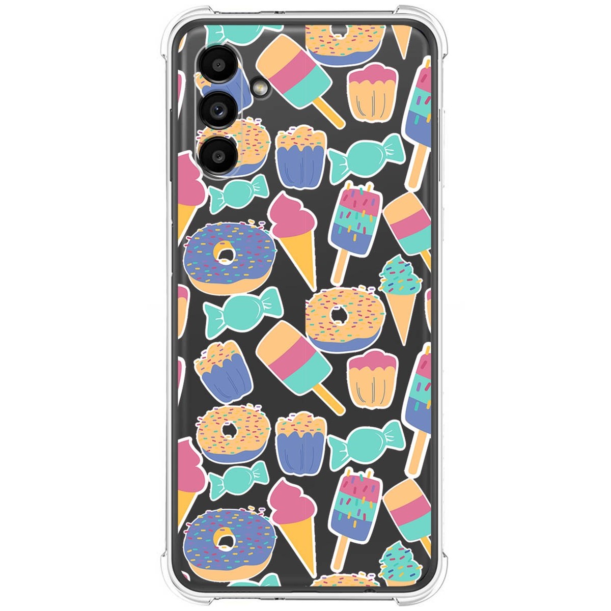 Funda Silicona Antigolpes para Samsung Galaxy A13 5G diseño Dulces 02 Dibujos